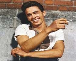 James Franco smoking